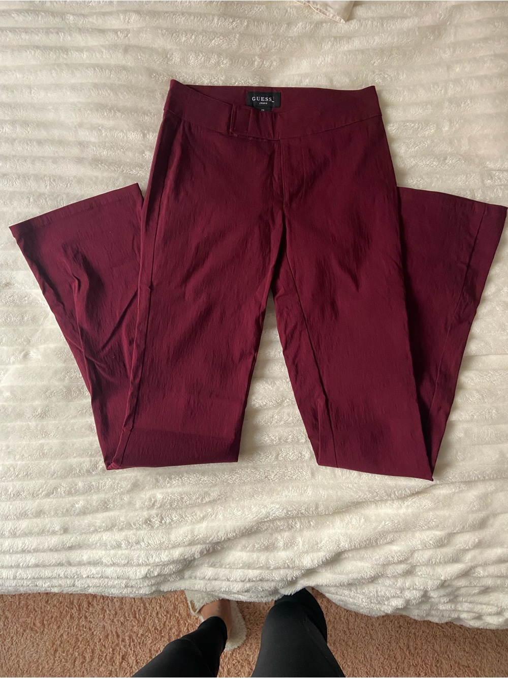Size 26 Maroon Guess Pants